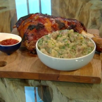 Lamb shoulder with harissa recipe by The Spice Men on Saturday Kitchen