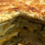 Nigel Barden Cheshire cheese and onion pie recipe on Radio 2 Drivetime