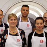 Olivia, Tony, James, Sarah and Robert cook for survival  on   MasterChef 2015 UK