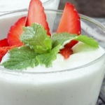 Shelina Permalloo coconut and white chocolate mousse recipe on Lorraine