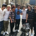 The X Factor: One Direction Hangs Out With Cher Lloyd In LA