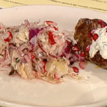 Phil Vickery Moroccan spiced lamb kebabs BBQ recipe on This Morning