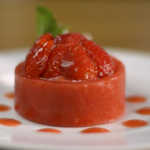 Raymond Blanc frozen strawberry tartlet recipe on Kew on a Plate