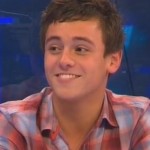 UK Diving Sensation Tom Daley Supports Wagner In The X Factor