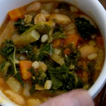 Robshaw’s leek soup recipe on Back in Time for Dinner 
