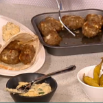 Holly Bell lamb koftas with feta cheese recipe on This Morning