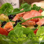 Dean Edwards salmon nicoise salad recipe on Lorraine
