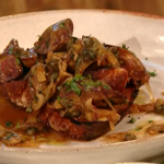 Jose Pizarro Sauteed chicken livers with capers on toast recipe on Saturday Kitchen