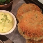 Dean Edwards crab cakes with wasabi mayo recipe on Lorraine