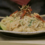  Ainsley Harriott prawns with  peanuts and  udon noodles recipe Ainsley Harriott’s Street Osaka