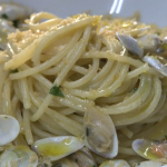 Luca ‘s spaghetti with clams recipe on Rick Stein: From Venice to Istanbul