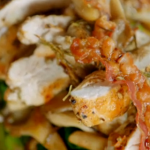 Jamie Oliver rosemary chicken with crispy bacon recipe on 15 Minutes Meals