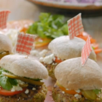 Jamie Oliver veggie burgers recipe on Jamie’s 15 Minutes Meals