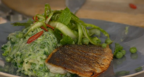Jamie Oliver Sea Bass With Pea And Mash Recipe On This Morning The Talent Zone,Bahama Mama Recipe