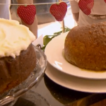 The Kentish Puddle Pudding and Welby pudding at Tiny Tim’s Tearoom on Terry and Mason’s Great Food Trip