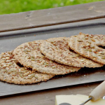 The Hairy Bikers rye crispbread  with poppy seeds and sesame seeds recipe 