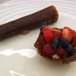 Monica Galetti brandy snaps with chantilly cream recipe on MasterChef: The Professionals