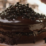 Nigella Lawson chocolate liquorice layer cake recipe on Simply Nigella