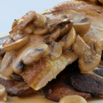 Brian Turner pheasant breast with mushroom sauce recipe on My Life on a Plate