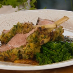 Brian Turner roast rack of lamb with herb crust recipe my Life on a Plate