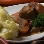 The Hairy Bikers Christmas beef and ale stew recipe on Saturday Kitchen