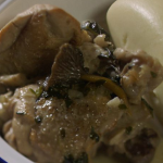 James Martin chicken casserole with Madeira and mushroom recipe on Home Comforts at Christmas