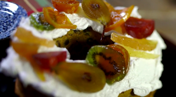 James Martin's Christmas cake with single malt whisky on Home Comforts