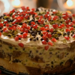 Nigella Lawson Italian Christmas pudding cake recipe on Saturday Kitchen
