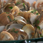 Rick Stein clams serrano ham recipe on Saturday Kitchen