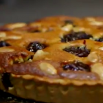 James Martin prune and Armagnac tart recipe on Home Comforts at Christmas