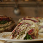 James Martin Christmas chicken sandwich pan bagnat recipe on Home Comforts at Christmas