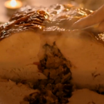 Nigella Lawson turkey breast joint with Marsala soaked cranberries recipe on Saturday Kitchen