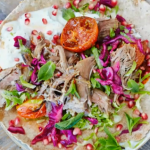 Jamie’s spiced lamb recipe with flatbreads on Jamie and Jimmy’s Friday Night Feast