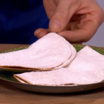 Phil Vickery Mexican quesadilla with Bramley apple and cinnamon recipe on This Morning
