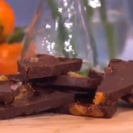 The Hemsley Sisters guilt free chocolate with  clementine treat recipe on This Morning