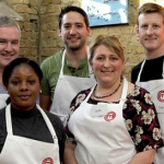 John, Yanique, Chris, Julie, and Cae cook for survival on MasterChef 2016 UK