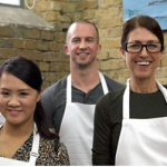 Tom, Caron, Chris, Rob and Fran cook for survival on MasterChef 2016 UK