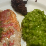 Nigel Barden Red Mullet with Pea Risotto recipe on Radio 2 Drivetime
