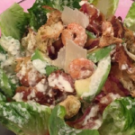 Dean Edwards shrimp Caesar salad recipe on Lorraine