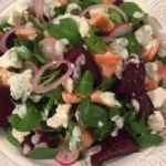 Dean’s sticky baked beetroot and salmon salad recipe on Lorraine