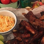 John Whaite sticky spicy ribs with gochujang chilli paste recipe on Lorraine