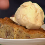 Simon Rimmer pecan and maple white chocolate brownies recipe on Sunday Brunch