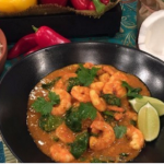 Dean Edwards spicy Malaysian prawn curry recipe on Lorraine