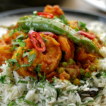 Nisha Katona’s Bengali prawn and pea curry recipe on Sunday Brunch