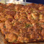 Dave Smart tear and share homemade focaccia recipe on This Morning
