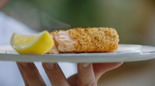 Jamie Oliver Jumbo salmon fish fingers recipe on Jamie's Super Food – The  Talent Zone
