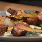Mike Reid’s Wagyu Beef with Parsnip Puree recipe on Sunday Brunch
