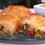 Phil Vickery vegetable strudel recipe on This Morning 