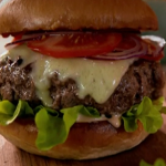 The Biker burger with bone marrow and burger sauce recipe 