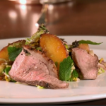 Anna’s roasted duck and peach salad on Royal Recipes